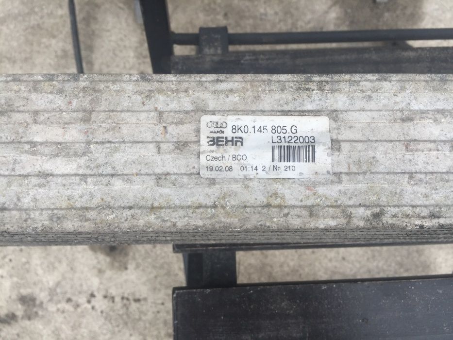 Radiator Intercooler Audi A4 A5 Q5 2.0 Cod: 8K0 145 805 G