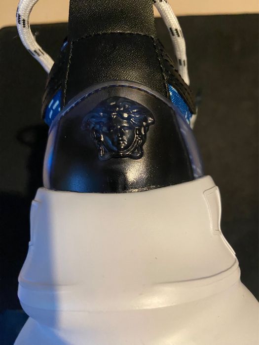 Versace Chain Reaction Black and Blue.