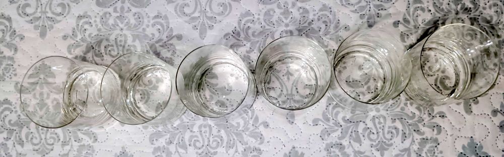 Комплект 6 бр. КРИСТАЛНИ чаши за уиски – Фин кристал с кристален звън