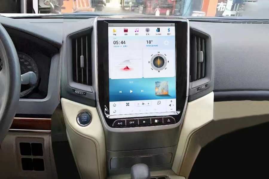 Toyota Land Cruiser 200, 2017-2019 - вертикална навигация 12.1",9840