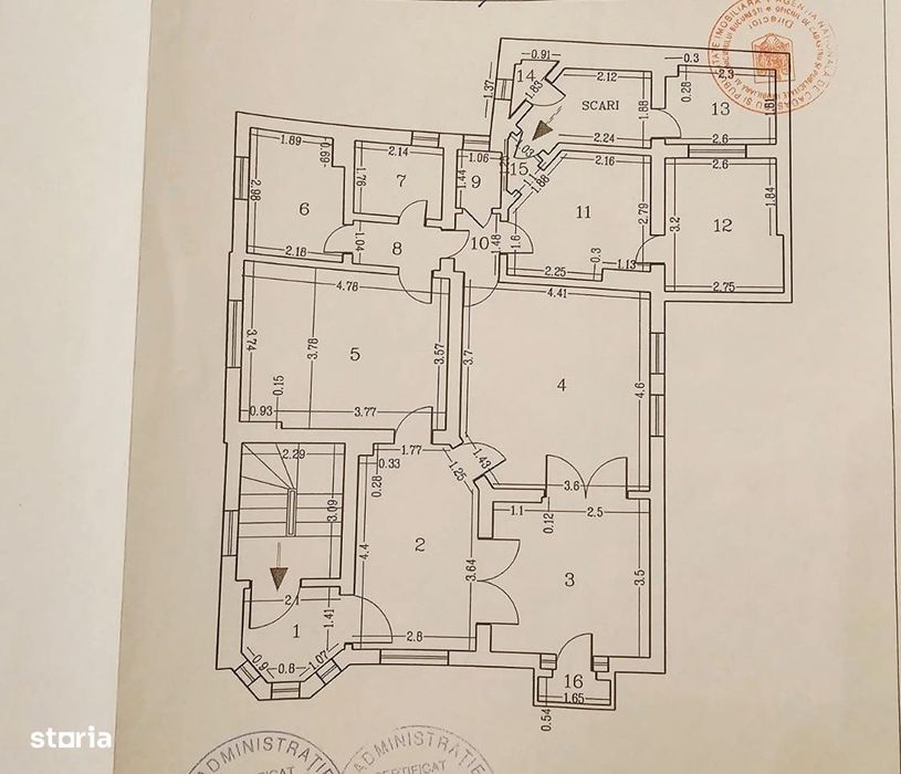 Apartament 4 camere in vila, Cotroceni BNR