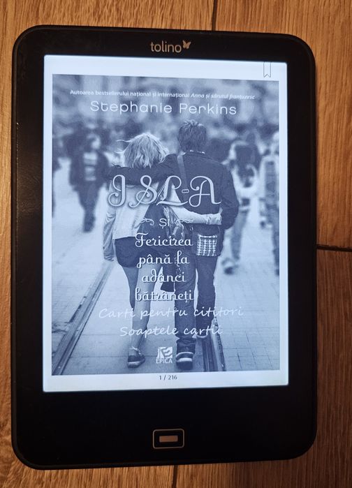Ebook reader Tolino Vision 2 5000 cărți in romana,iluminare