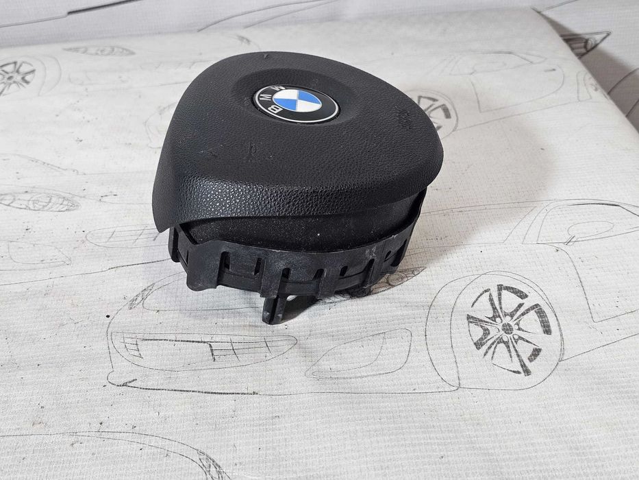 Airbag volan BMW Seria 1 E81 E82 E87 E88 / Seria 3 E90 E91 2004-2013 2008 2.0d 105kW Cod OEM: 32306884672, 6884672 (5G3)