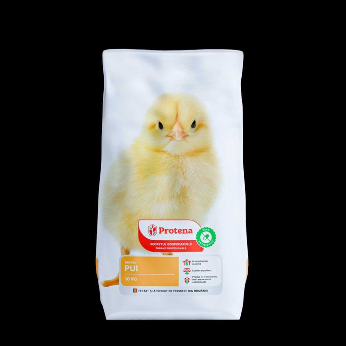 Furaj granulat profesional starter pui x 5 kg