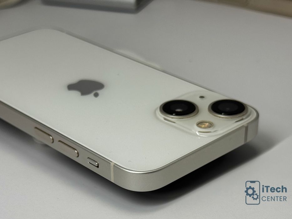 iPhone 13 mini, 256GB, Starlight, 100% батерия, КАТО НОВ, ГАРАНЦИЯ!