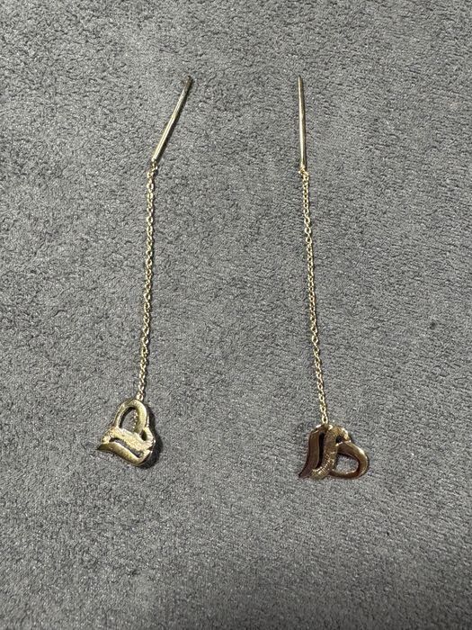 Vand cercei aur de 14K