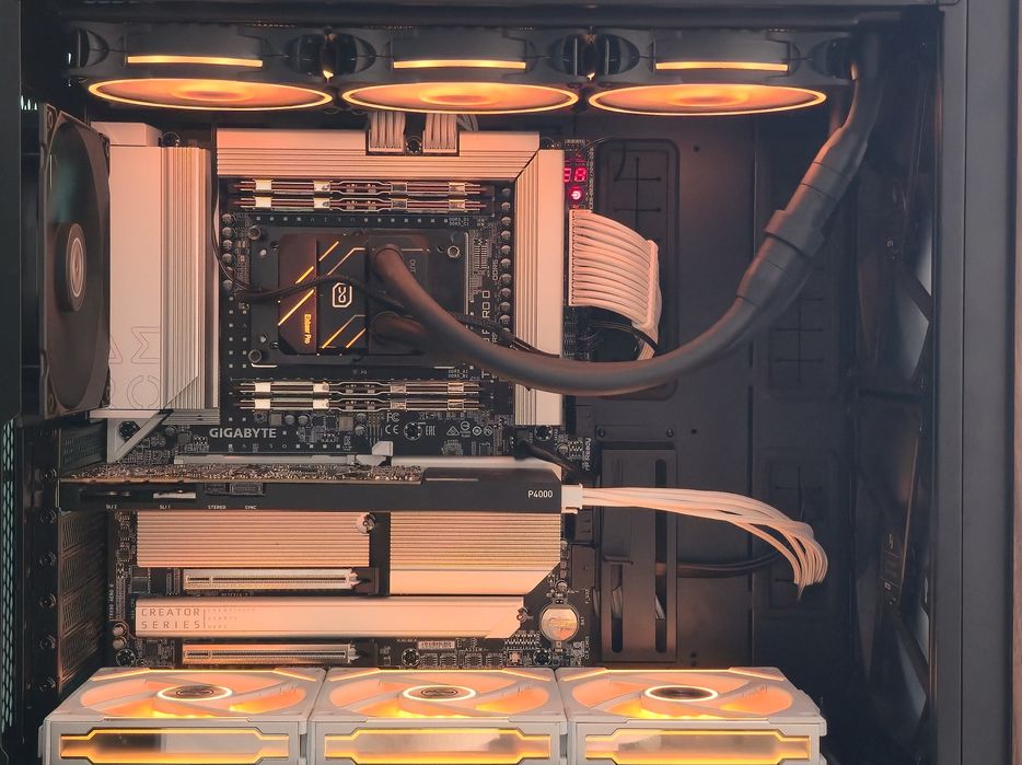 PC Workstation: AMD Threadripper 7980x, 192GB  DDR5 ECC RDIMM, TRX50 Aero D