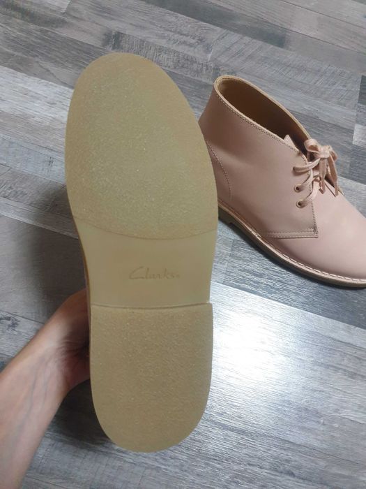 Обувки Clarks Desert Boot 2 Розови