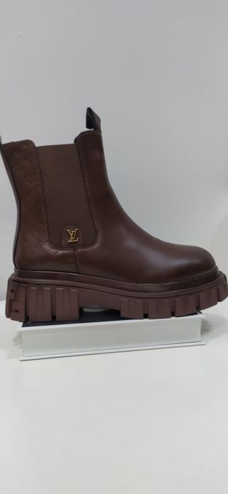 Ботинки Челси из натуральной  кожи