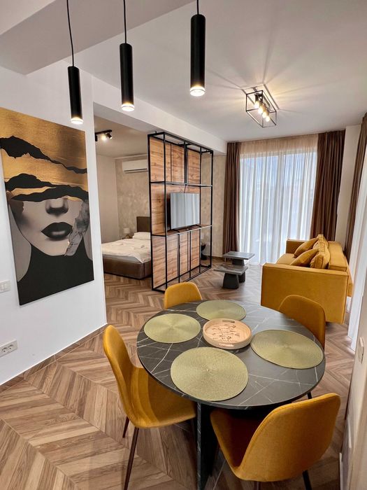 Regim hotelier apartament cu 2 camere 60mp cu curte privata in Pipera!