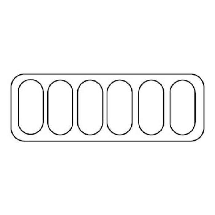 Професионална витрина за сладолед 6+6 x 5 л