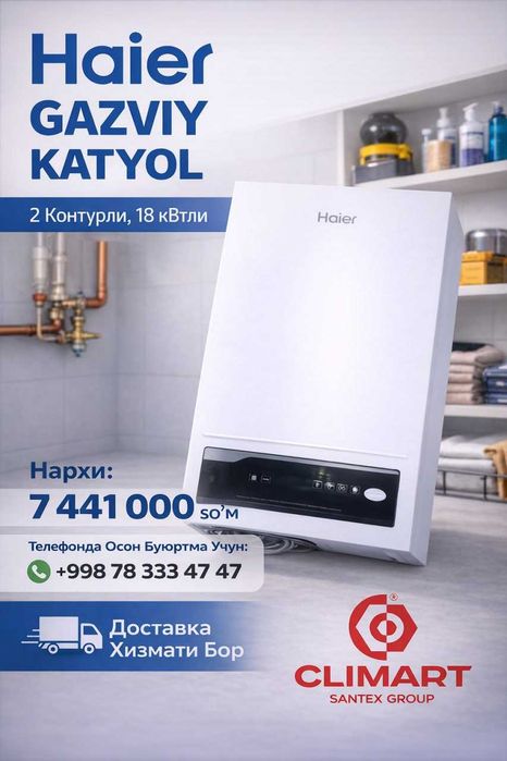 Gazli katyollar.| Moonx, Haier, Airfel, Rulls, Viessmann, Maxitherm