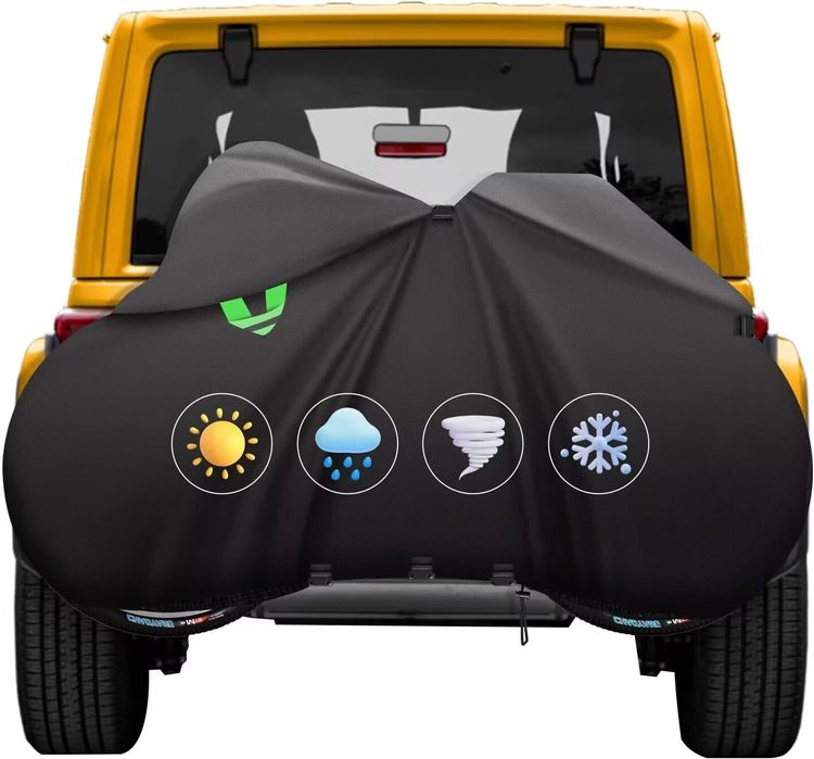 Водоустойчиво покривало за автомобилен багажник за велосипеди