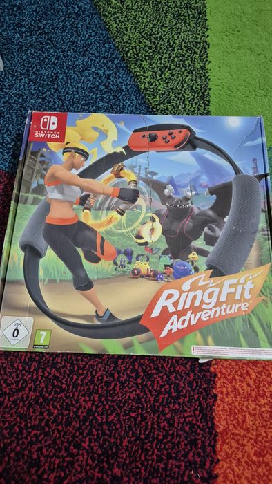 Joc Ring Fit Adventure + Ring-Con + Leg Strap, pentru Nintendo Switch