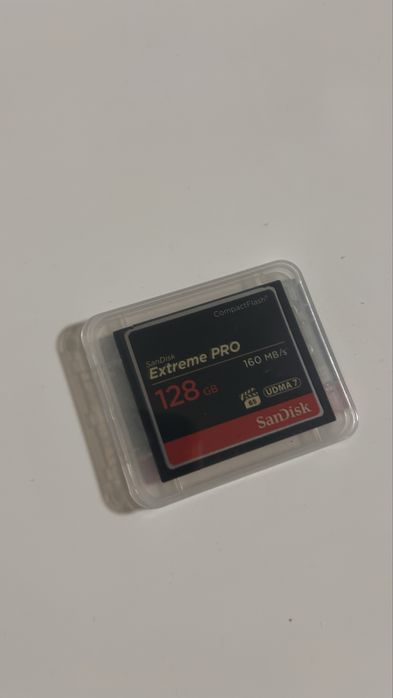 Card CompactFlash SanDisk Extreme PRO 128GB, 160MB/s, UDMA 7