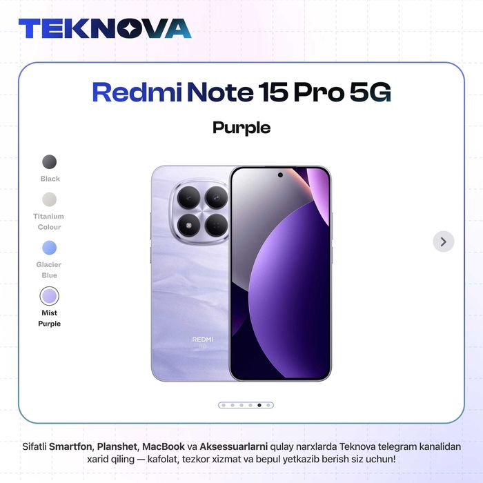 Redmi Note 15 Pro 5G / Бесплатная доставка!
