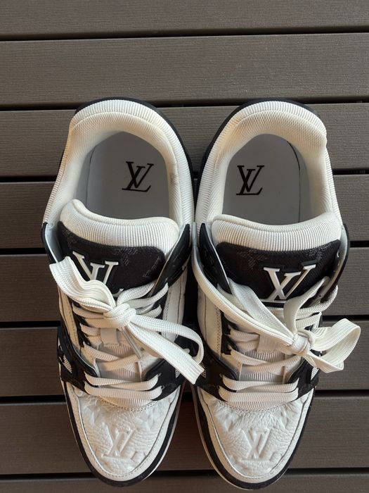Sneackers Louis Vuitton LV Trainers White/Black/White mar 40