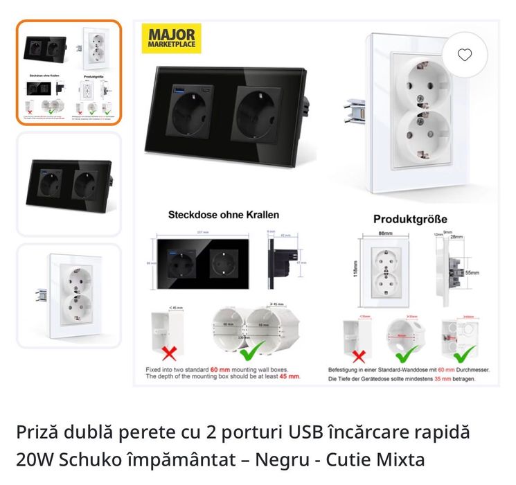 Vand intrerupatoare touch, wifi si prize de sticla