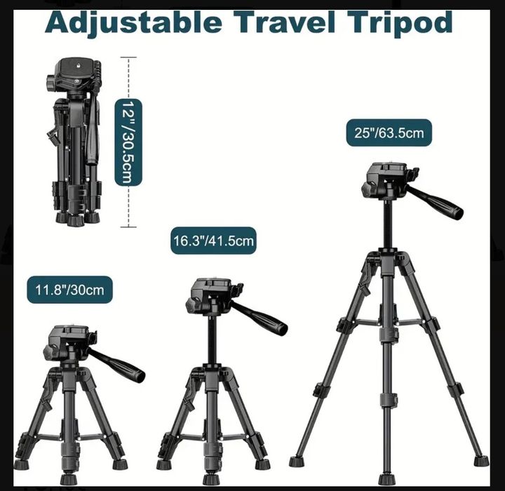 Стойка за телефон/фотоапарат, тринога
