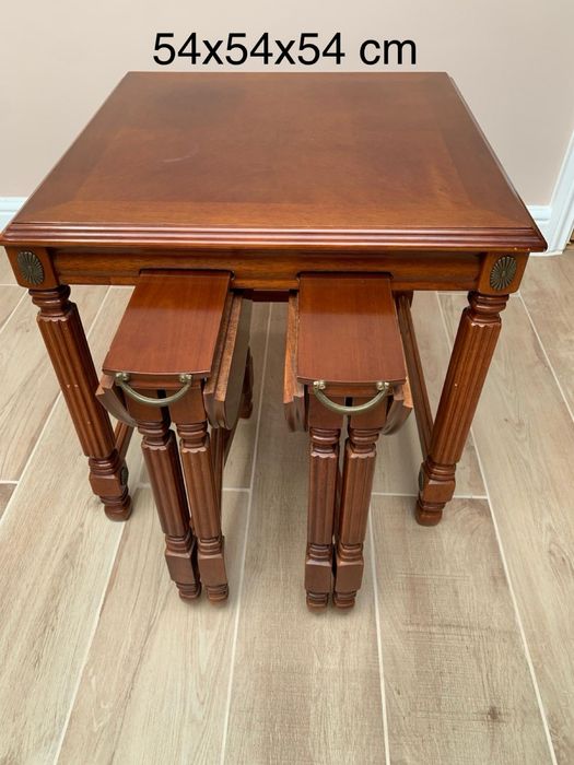 Set Masute vintage lemn