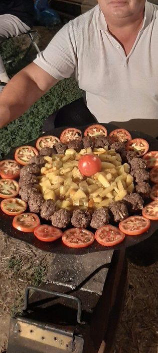 Сковорода садж из диска бороный