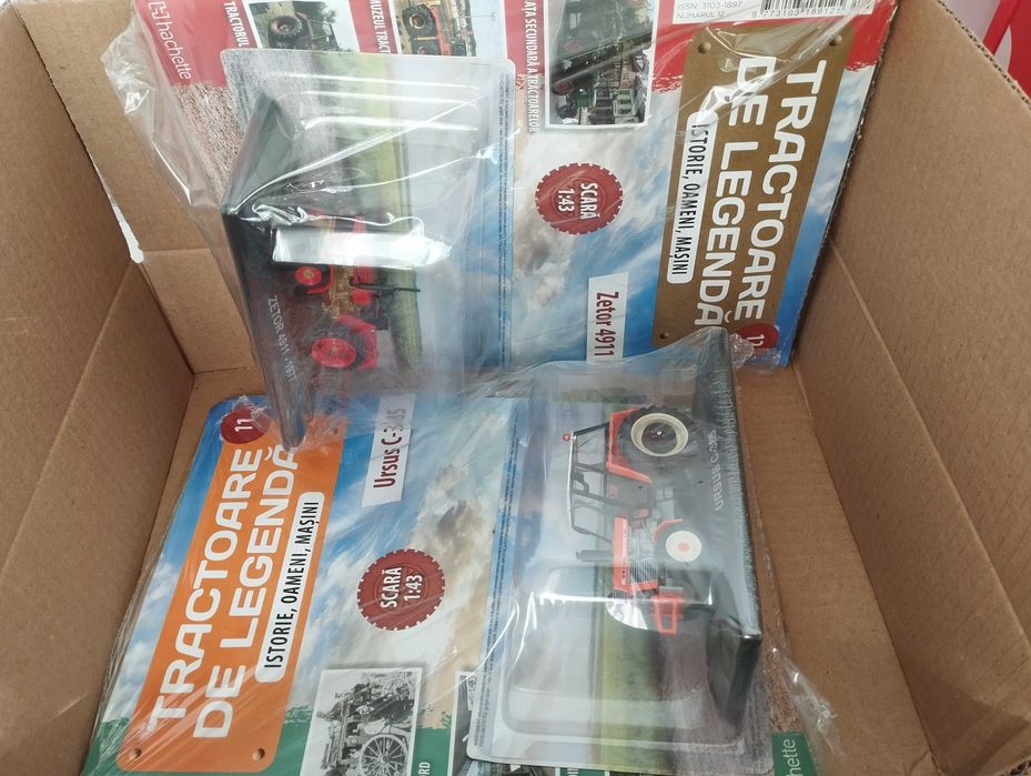 Set revista+ tractorașe la tractorașe de legenda
