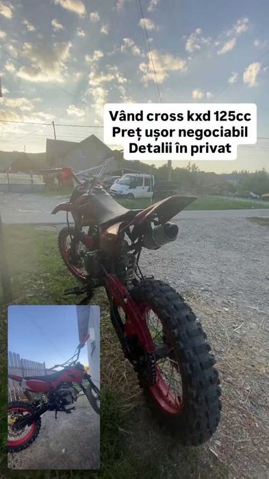 Vând Cross kxd125cc