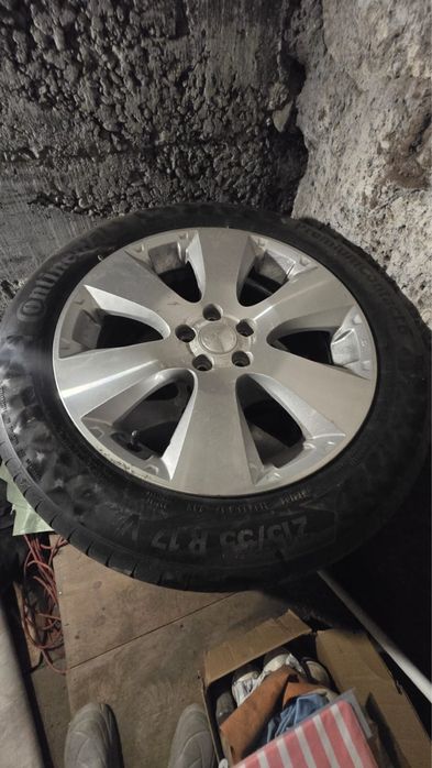 Резина с дисками субару