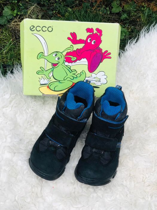 Ghete baiat ECCO-marimea 28,,inter18cm,Piele,impermeab,ca Geox,Salomon