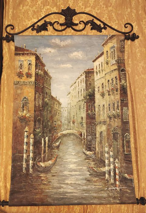 Pictura din Veneția în ulei