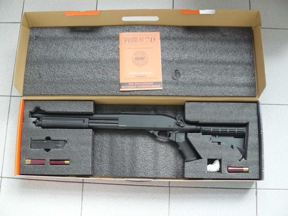 Pusca Shotgun Airsoft M8871 REMINGTON Golden Eagle,Green Gas,Noua