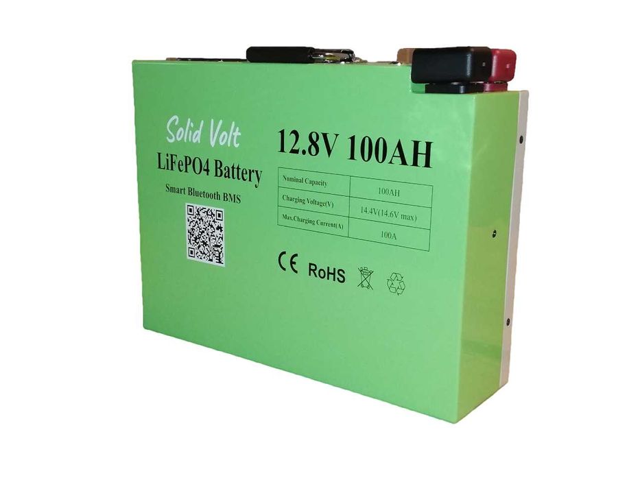 Baterie litiu Lifepo4PO4 12V – 100Ah smart BMS