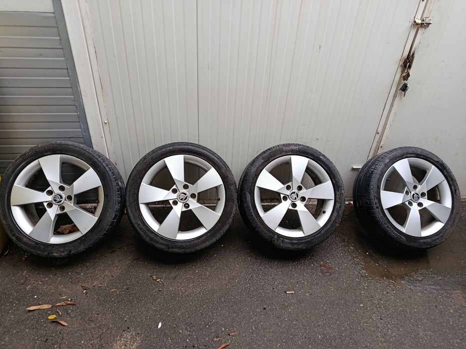 Jante 5x112 17  Skoda, audi, vw 225 45 17