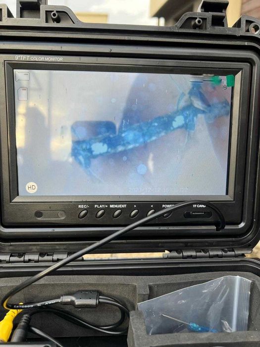 Inspectie video si desfundare canalizare