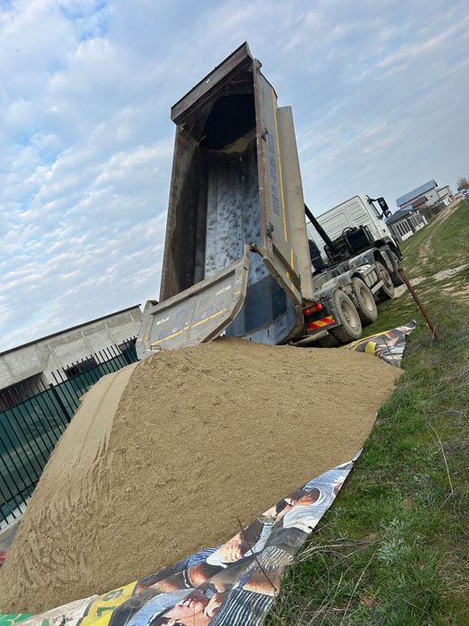 Livram nisip/balast/piatra/pamant vegetal(otopeni-snagov-saftica-ilfov