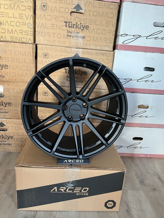 Jante R19 5x112 Arceo Mallorca Noi Audi A3 A4 A5 A6 A7 A8 Q3 Q5 Q7 Mercedes C E S CLA CLS GLC GLE BMW G20 G30 F40 X1 X3 VW Golf Passat Tiguan
