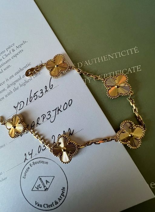 Van cleef arpels браслеты