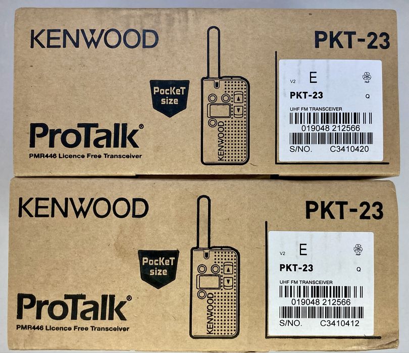 Set 2 statii Kenwood ProTalk PKT-23