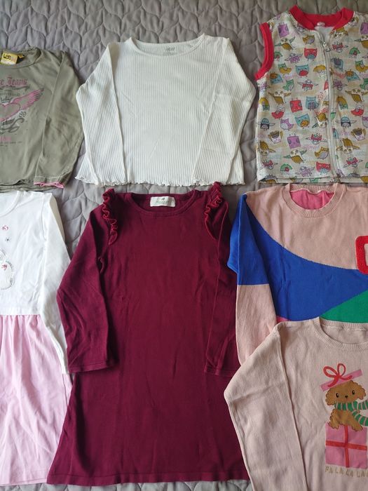 ЛОТ детски дрехи за момиче размер 4-5 г. (110/116 см.)