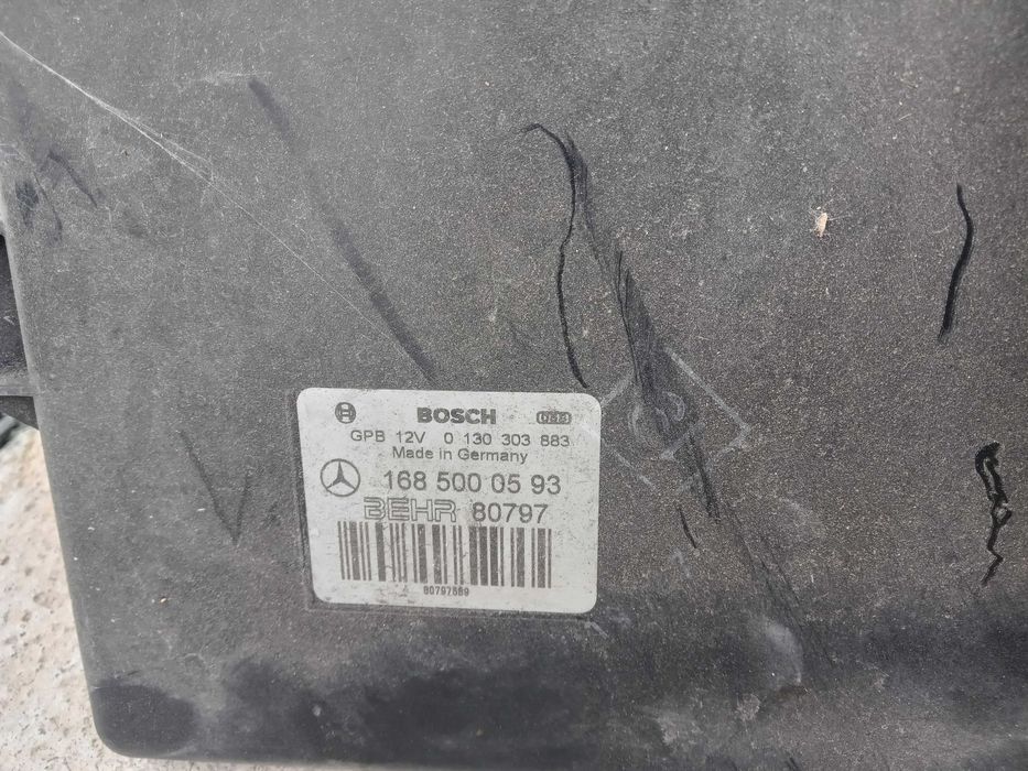 Перка за охлаждане за Mercedes-Benz A-Class W168 А190/ 97 - 2004г.