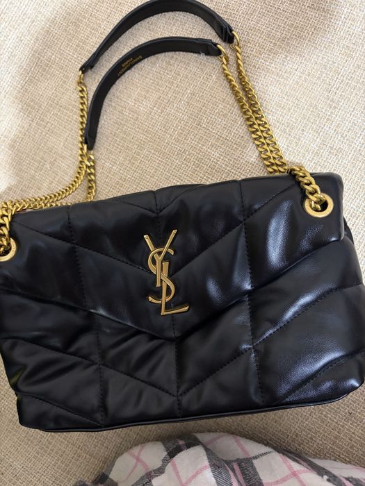 Черна чанта ysl.
