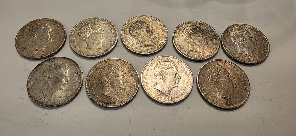 Lot monede argint