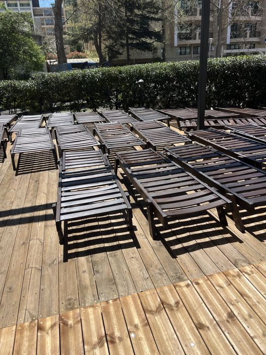 Шезлонги дървени  20бр.