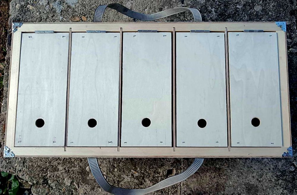 Преноска за гълъби за изложби