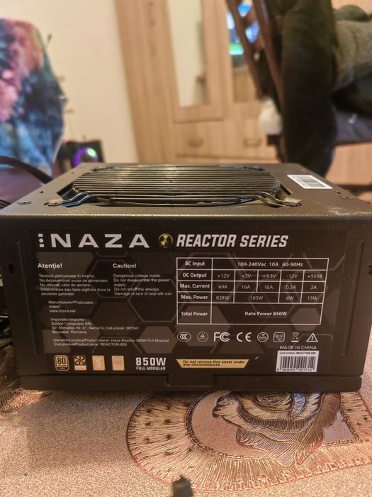 sursa pc modulara 850w