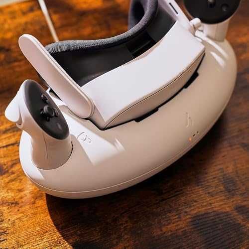 Нова Стойка и зарядна станция Quest 3S Touch Plus 1800mAh игри геймъри