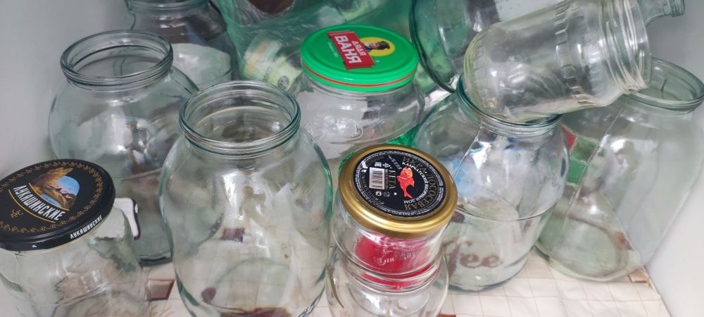 Банки стеклянные