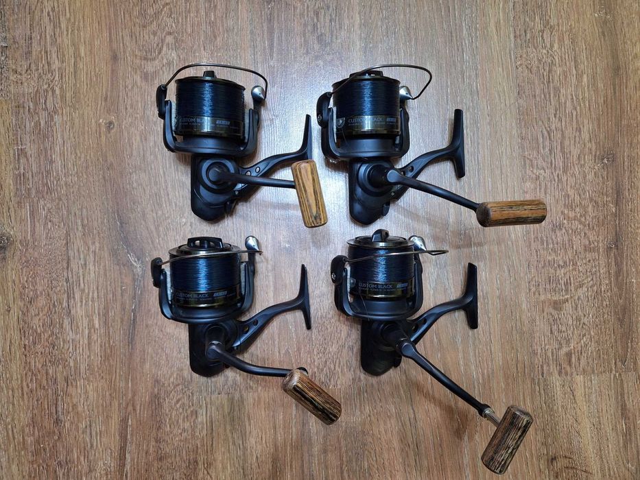 Set 4 Mulinete Okuma Custom Black 6000 CB-60