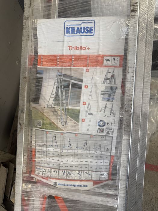 Стълба 3х12 KRAUSE с лек дефект