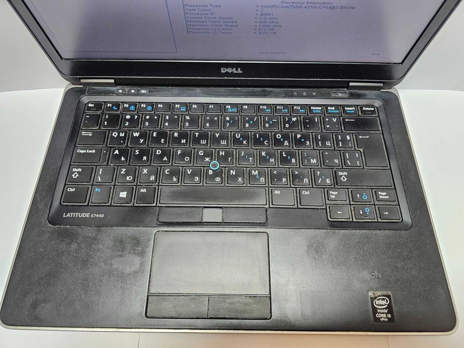 Dell Latitude E7440 14" | Intel Core i5-4310U | DDR3L | Лаптоп |Празен